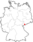 Karte Aue, Sachsen
